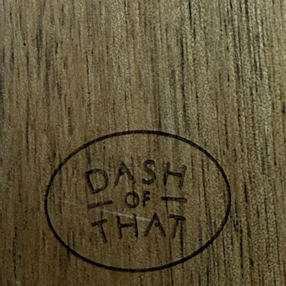 Dash of That Acacia Wood Cutting Board 18x13 Rustic Serving Board